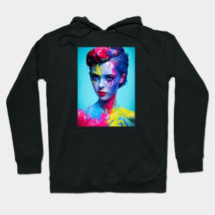 Hepburn in Paint Hoodie